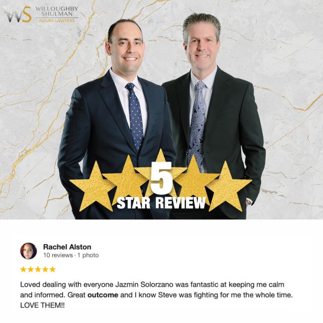 Rachel Alston had a wonderful experience with our team! She felt calm and informed thanks to Jazmin's support, and knew Steve was fighting for her every step of the way, leading to a great outcome. We're committed to dedicated advocacy for every client.⁠
⁠
Schedule a free consultation today: (702) 852-6688⁠
⁠
#clienttestimonial #willoughbyshulman #lasvegaslawyer #personalinjury #greatoutcome #clientfocused #legalteam #fightingforyou #informed